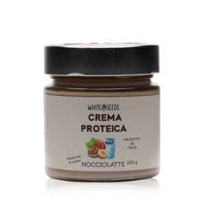 Crema Proteica Nocciolatte; 19% Proteine, Zero Zuccheri. 200 g